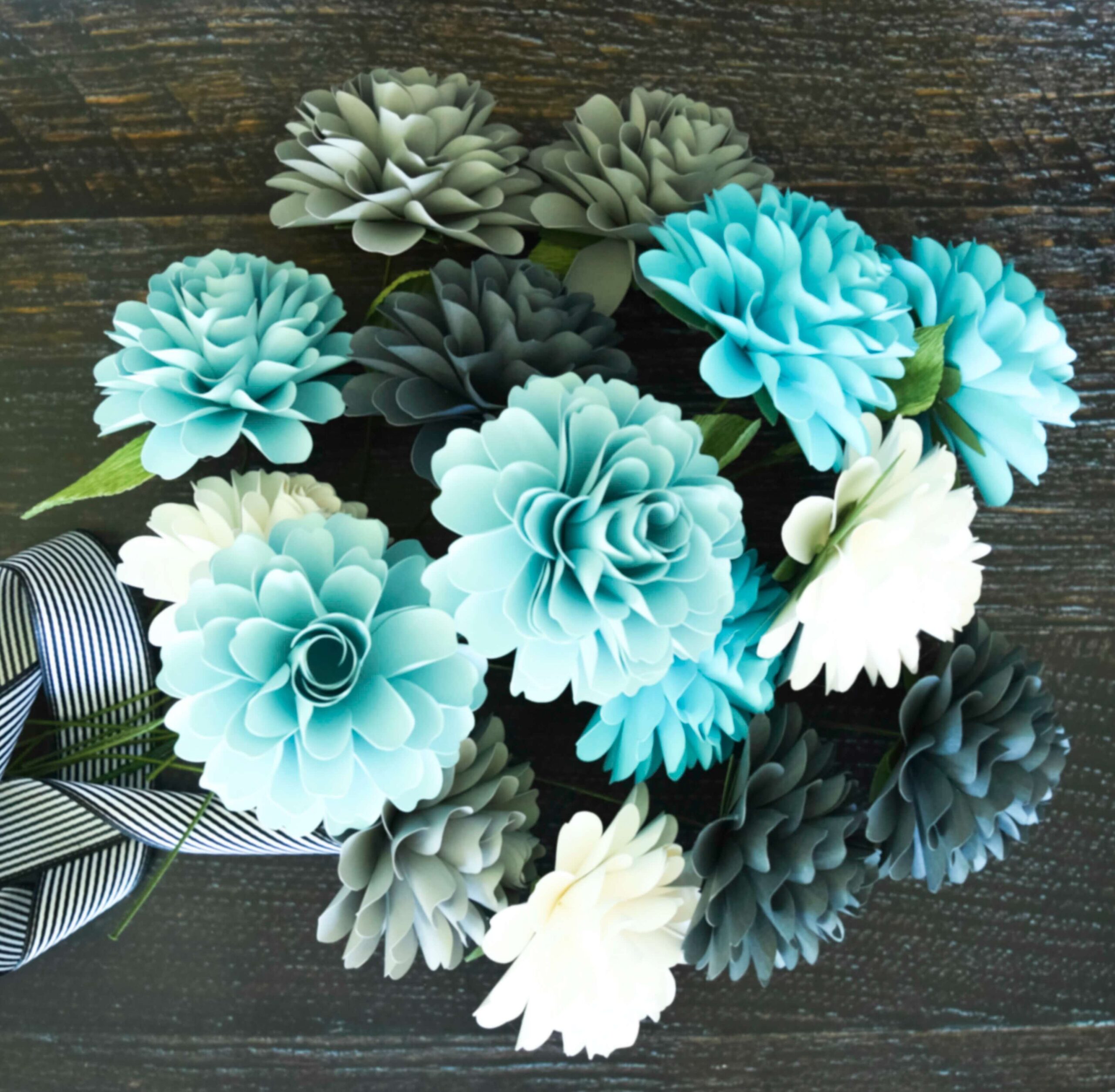 DIY Paper Flowers Tutorial • A Simple Pantry