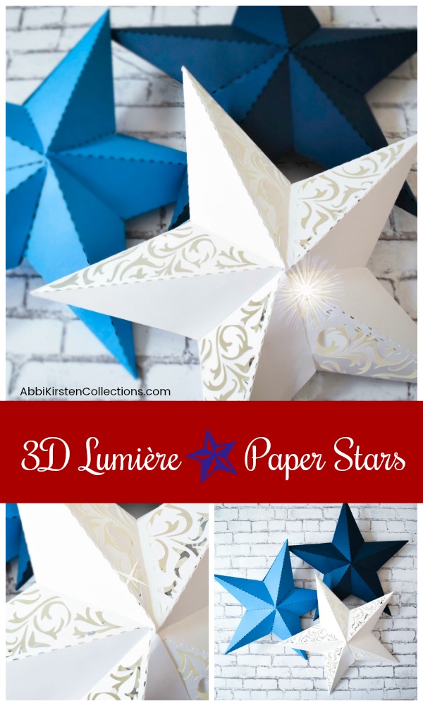 Free Craft Instructions - How to Make Origami 3-D Paper StarsB