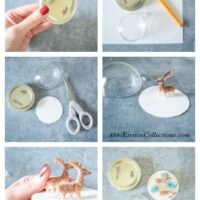 DIY Snowglobe Mason Jar Craft | Abbi Kirsten Collections