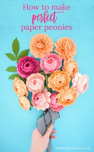 Summer Paper Flowers: 9 Easy Paper Flower Tutorials | Abbi Kirsten ...