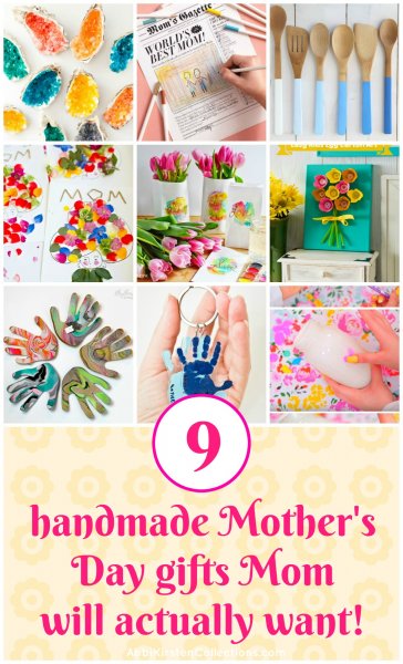 The Sweetest DIY Homemade Mother's Day Gifts - Preschool Inspirations