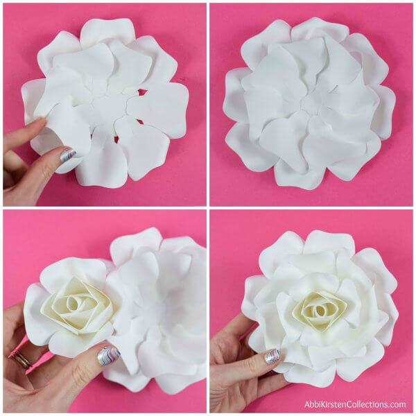 How to Make Small Alora Paper Roses | Abbi Kirsten Collections