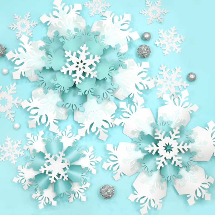 Small Single Color Cut-Out - Snowflake