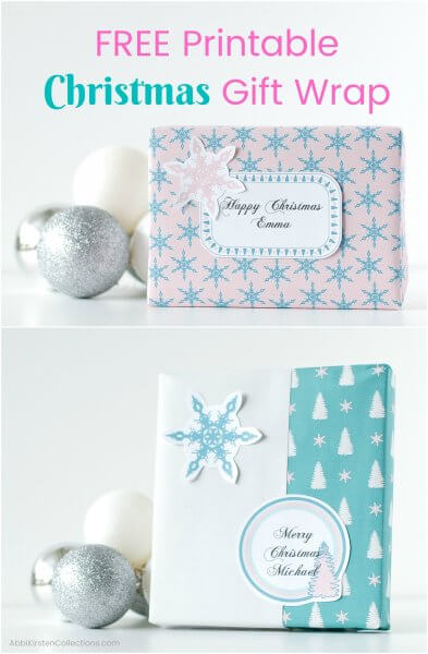 Instant wrapping paper: Free downloadable gift wrap - Lilyvolt