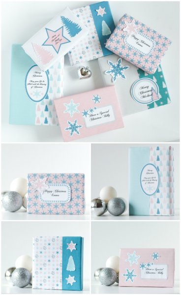 Instant wrapping paper: Free downloadable gift wrap - Lilyvolt