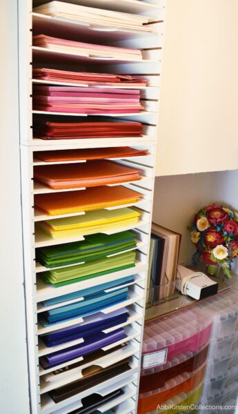 15 Clever Ideas for Scrapbook Paper Storage (On Every Budget!)