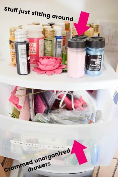 The Best Storage Ideas to Organize Your Craft Room Story - Abbi