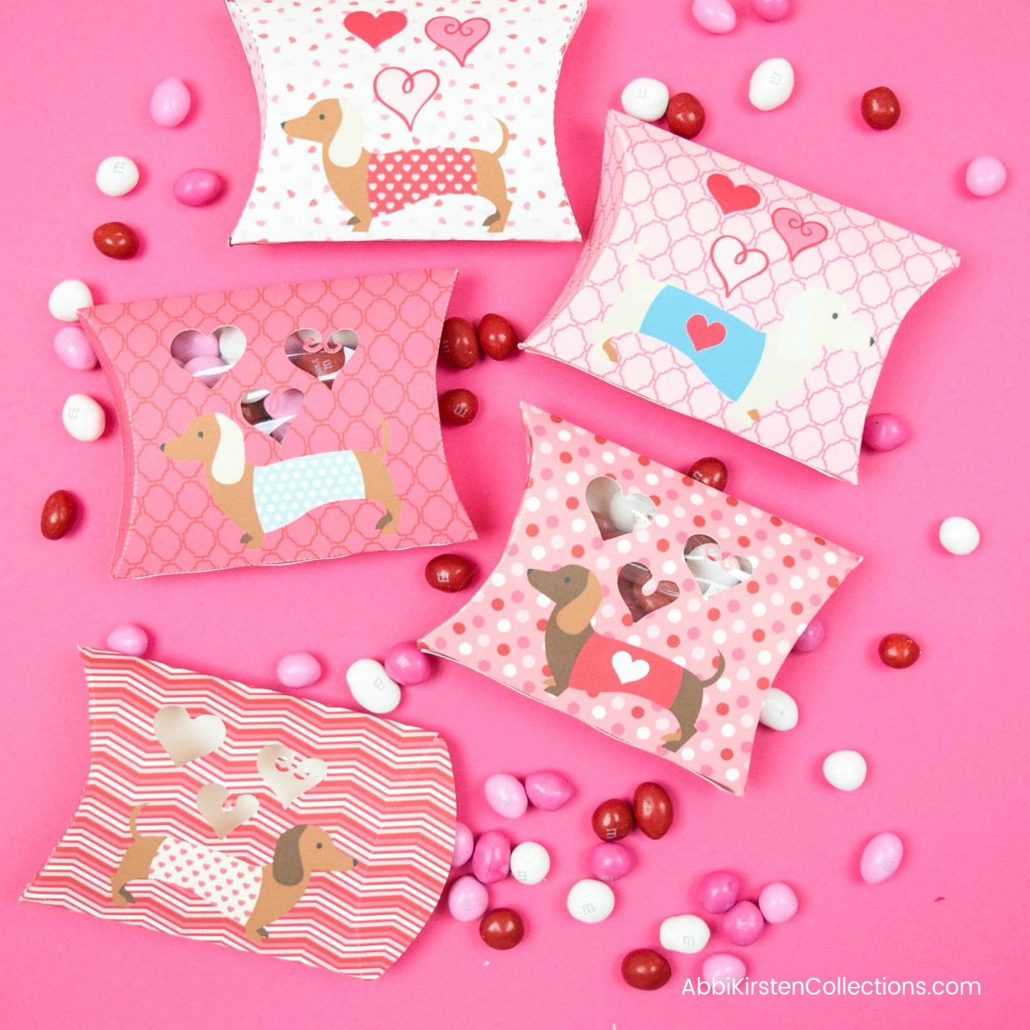 Doxie Pillow Boxes For Valentine's Day Story - Abbi Kirsten