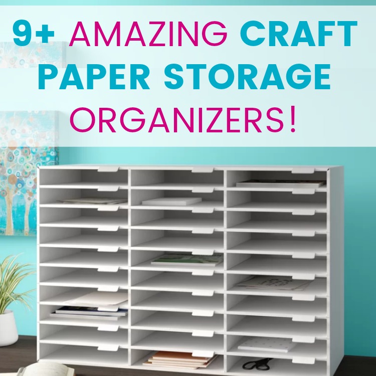 Get Organized! Genius 12x12 Scrapbook Paper Storage Ideas