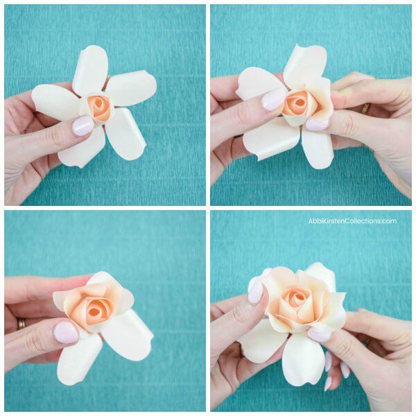 Small Annabelle Paper Roses Tutorial | Abbi Kirsten Collections