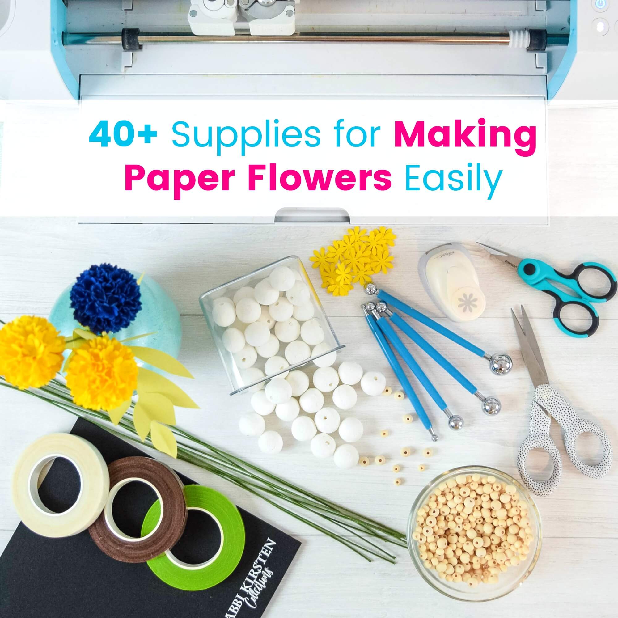 Crepe Paper Flower Making Kit