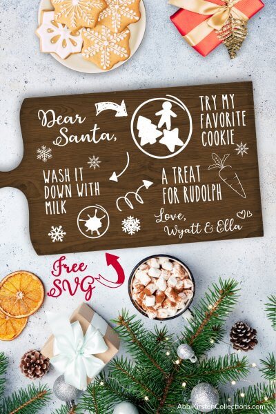 Midnight Mail Christmas Gift Tags