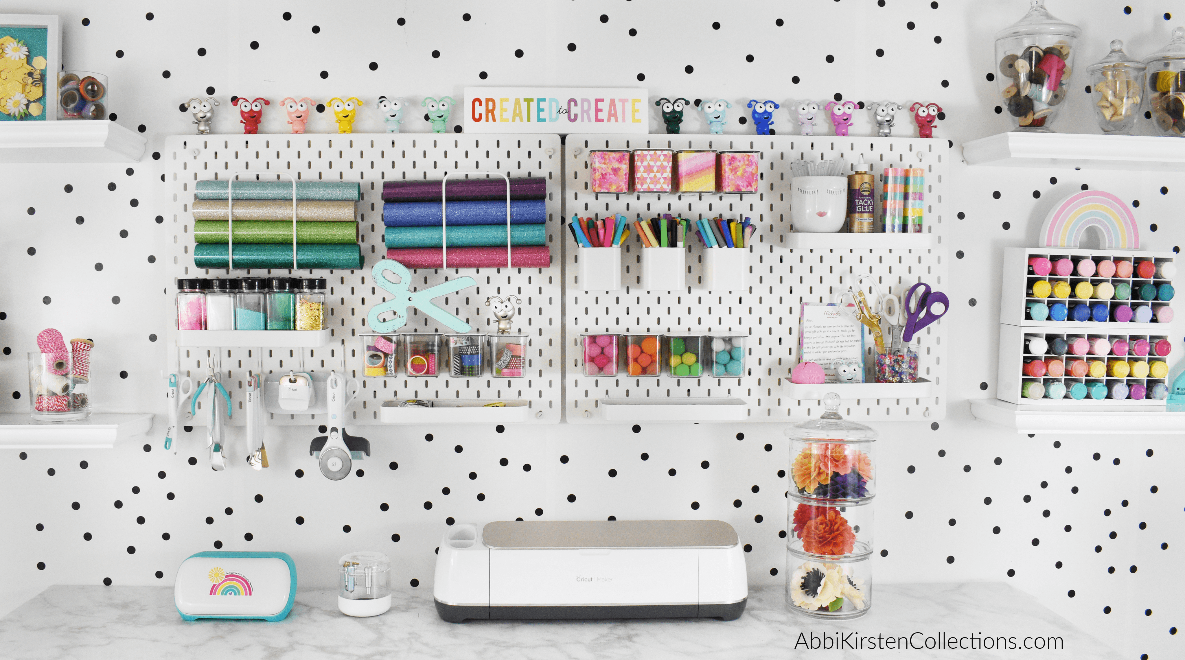 Craft Room Organization: Best Storage Ideas Story - Abbi Kirsten