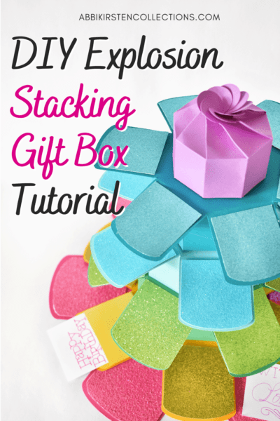 How to make Explosion box / DIY Valentine's Day Explosion Box /Explosion  Box Tutorial 