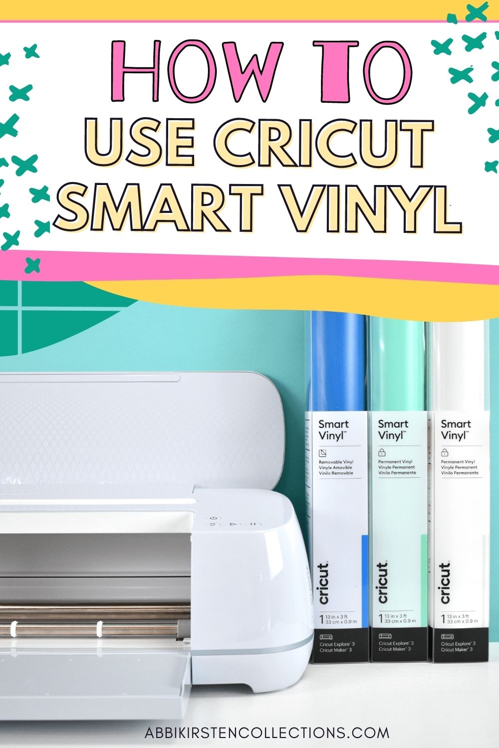 Cricut Smart Vinyl | Removable | 3 ft | Mint