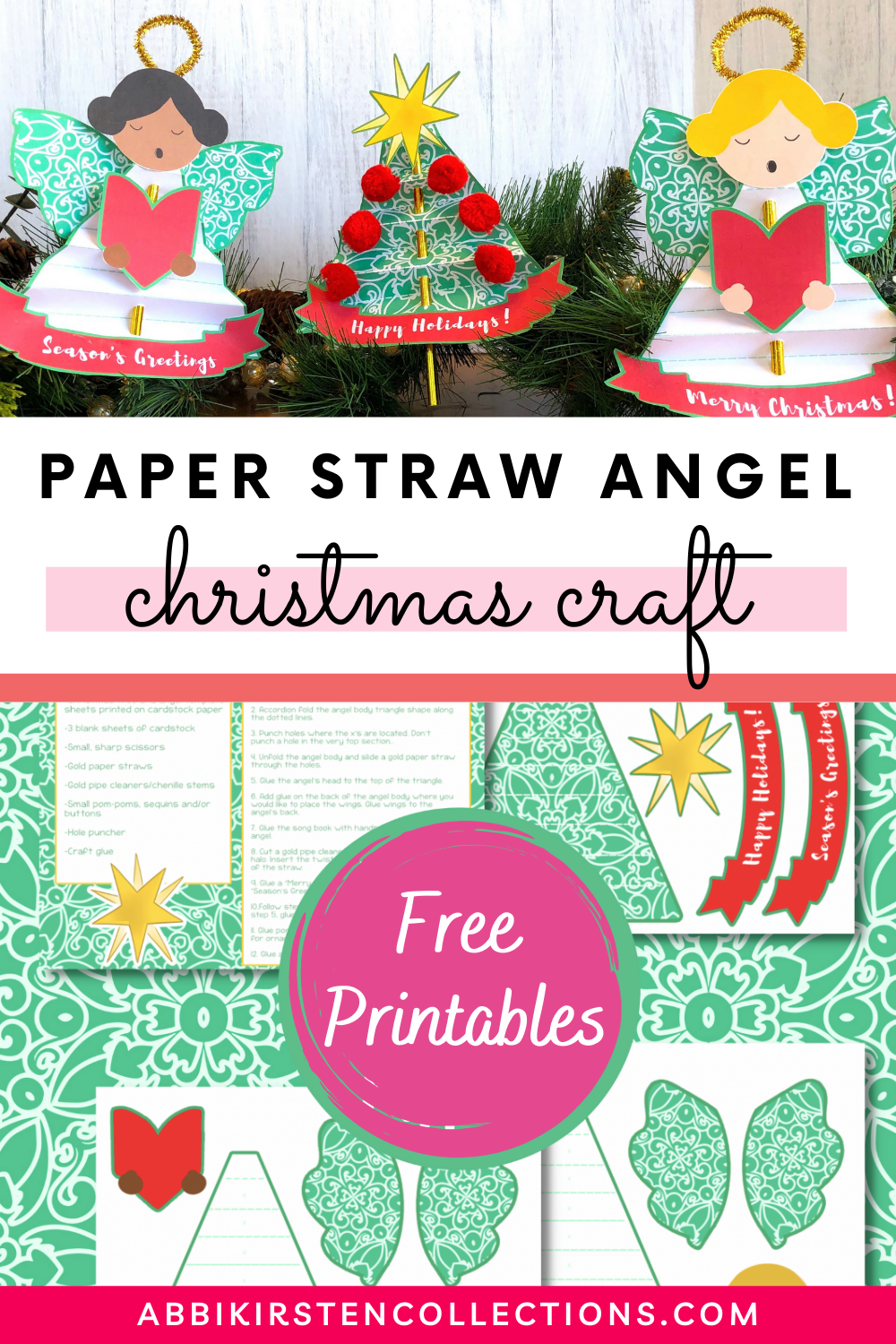 DIY Paper Angels  Christmas crafts, Christmas angel crafts