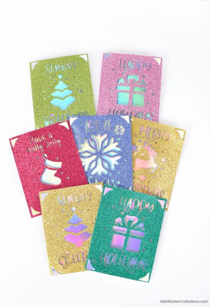 DIY Christmas Cards with the Cricut Joy - Hobbies on a Budget