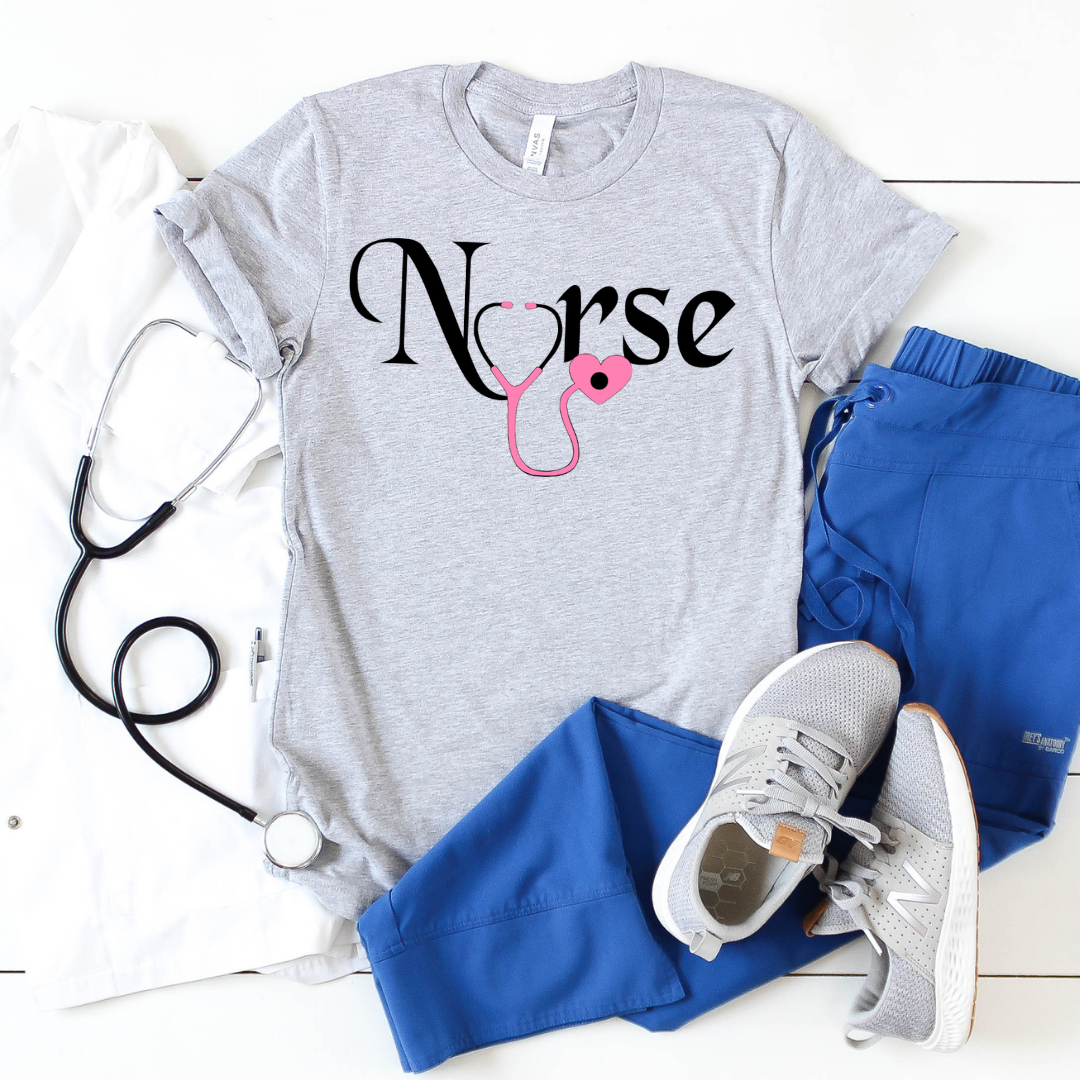 Love Nurses Clipart PNG Images, I Love Nurses Nurse T Shirt Design,  Medical, Health, Nurse T Shirt PNG Image For Free Download