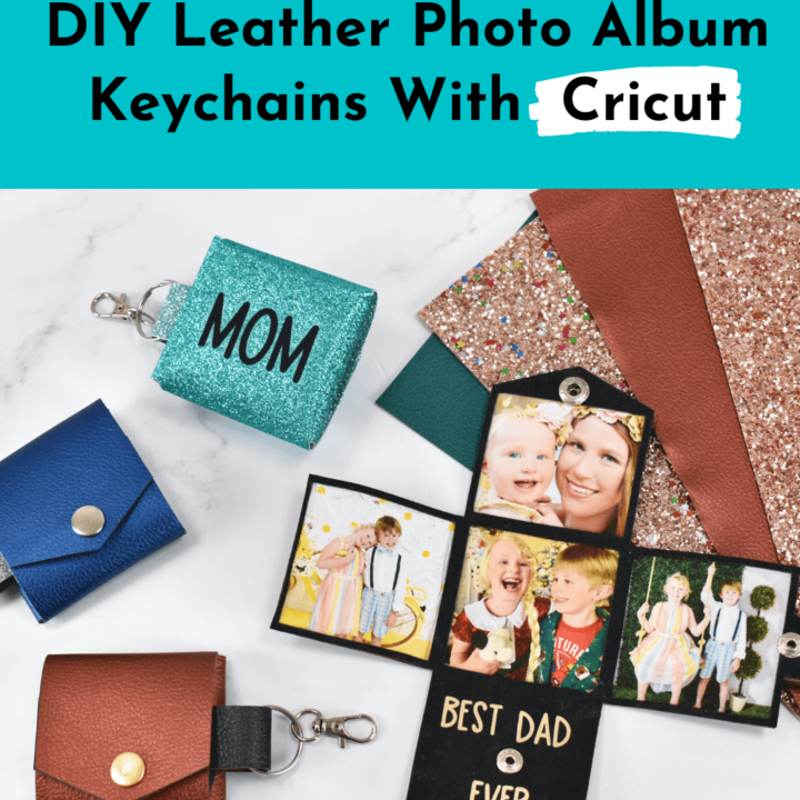 DIY Faux Leather Keychains with a Cricut - The Homes I Have Made