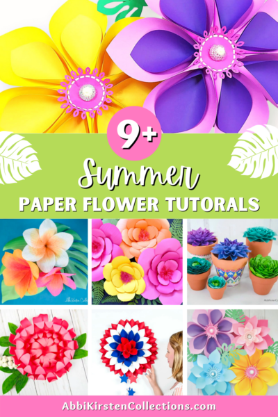 How to make easy DIY giant paper flowers  Handmade flowers tutorial, Paper  flowers diy, Paper flowers