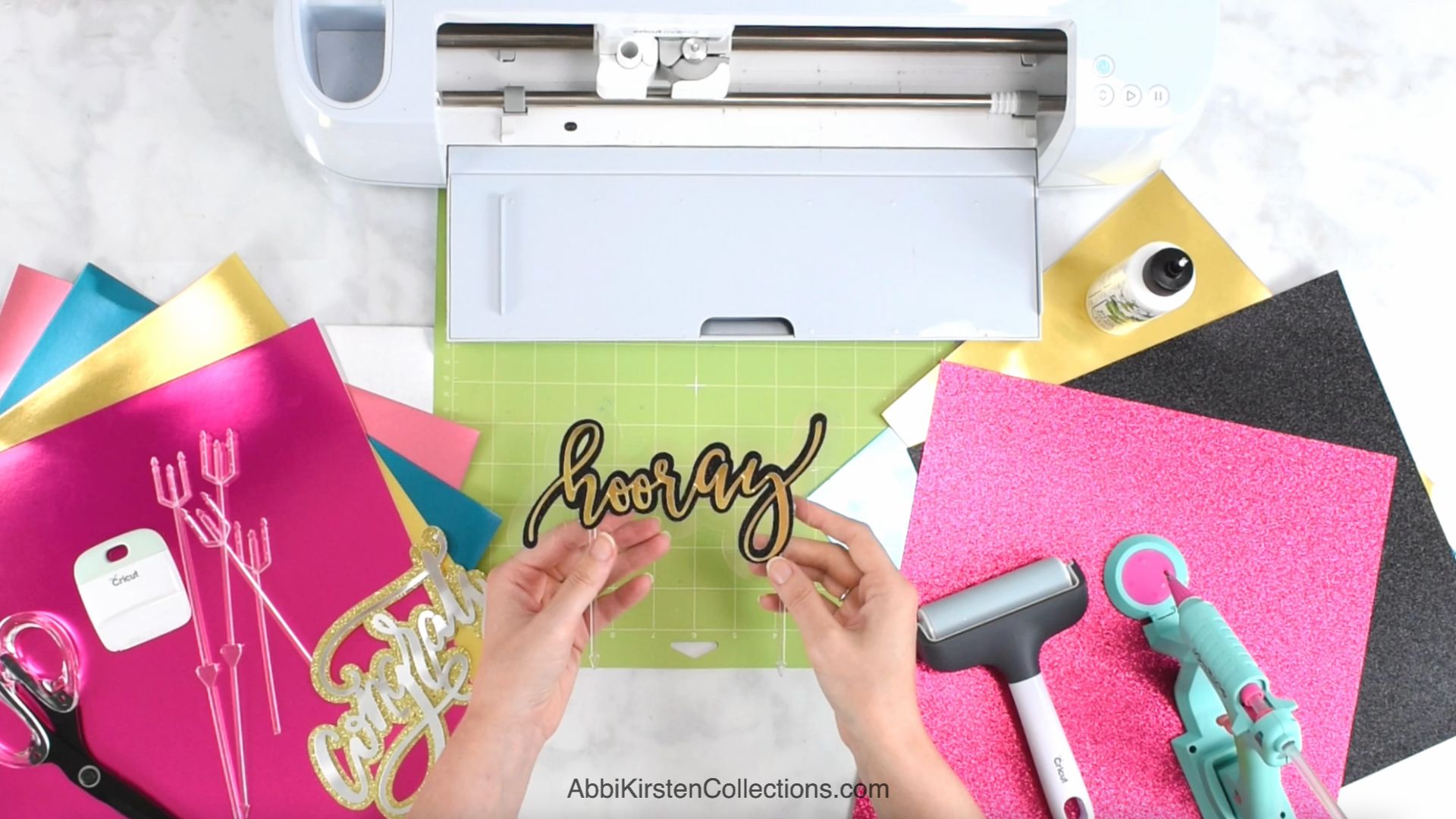 How To Use a Cricut Cutter Story - Abbi Kirsten Collections