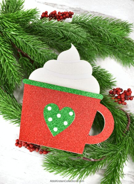 Felt Coffee Mug Ornament Kit-felt Gift Card Holder-coffee Crafts