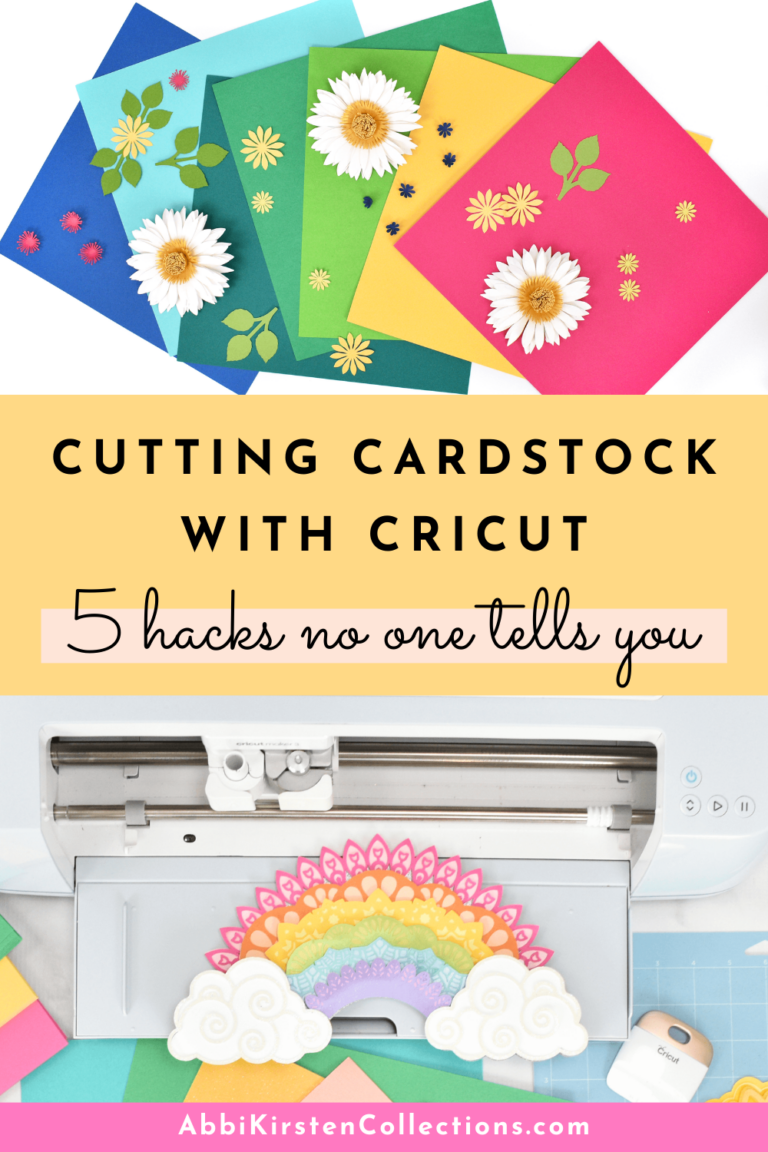 How To Cut Cardstock For Cricut 5 Ways To Fix Ripping Cardstock